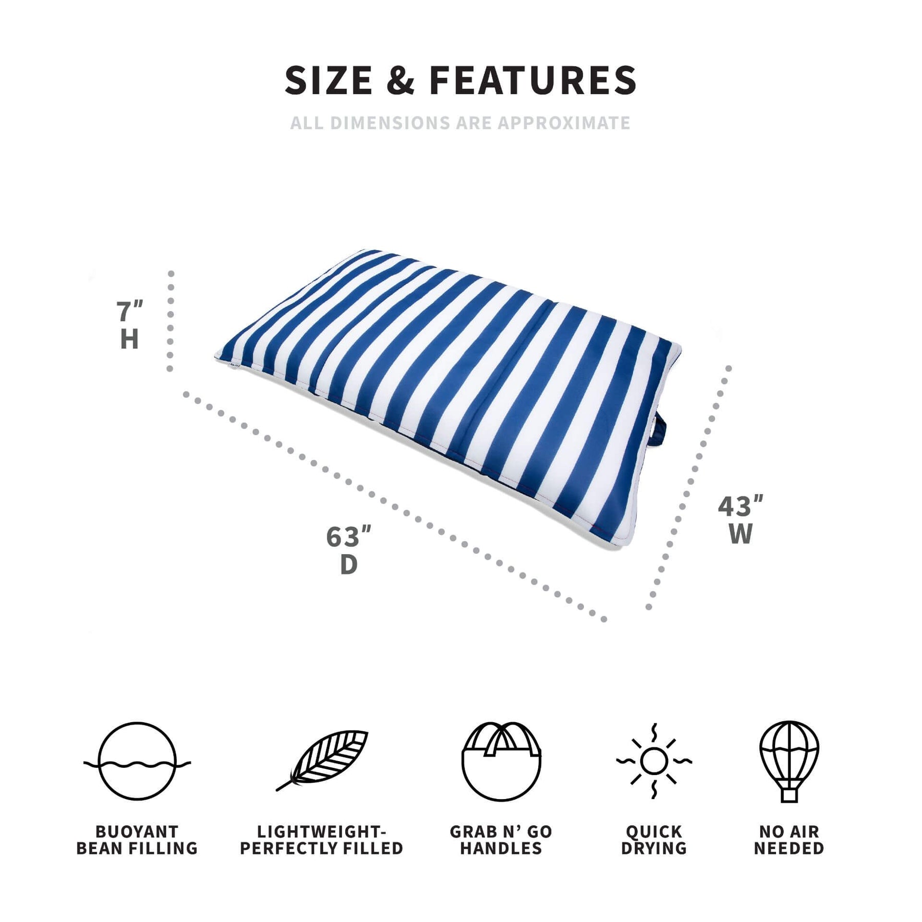 Lagoon Lounger - Pool Float
