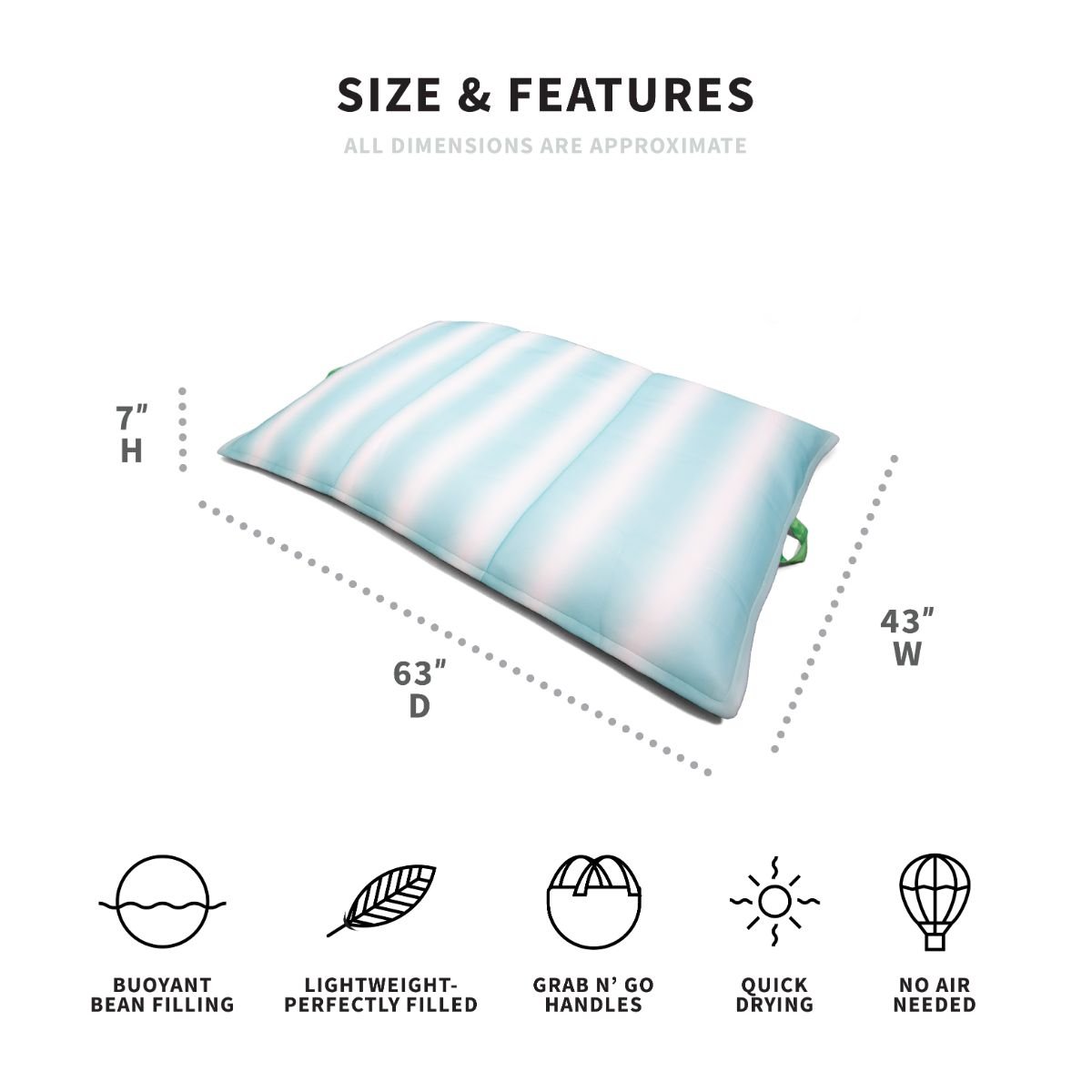 Lagoon Lounger - Pool Float