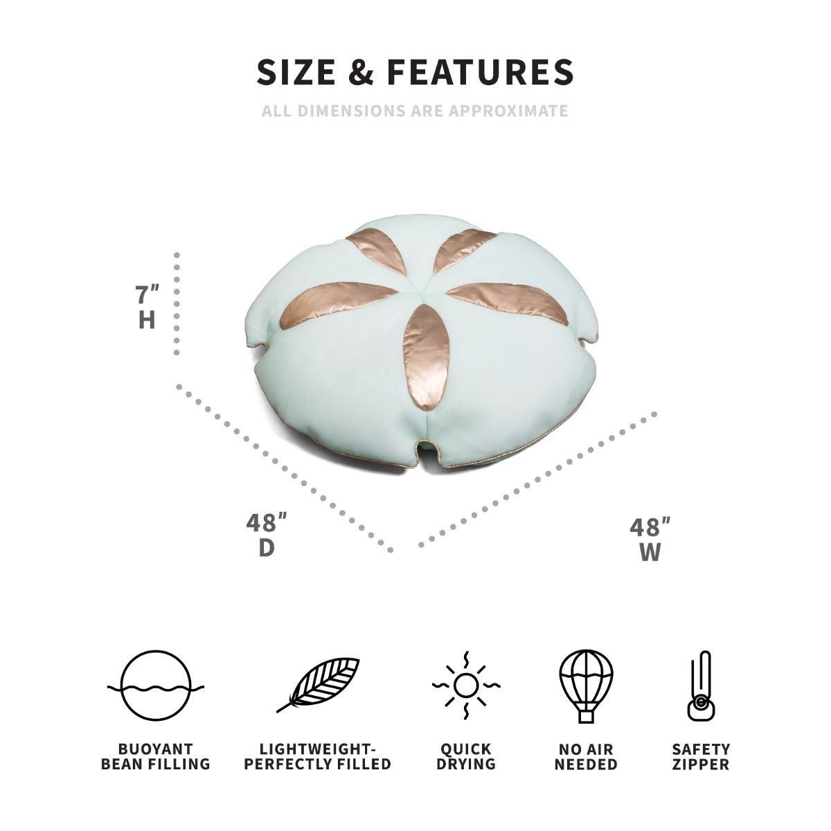 Sand Dollar - Pool Float