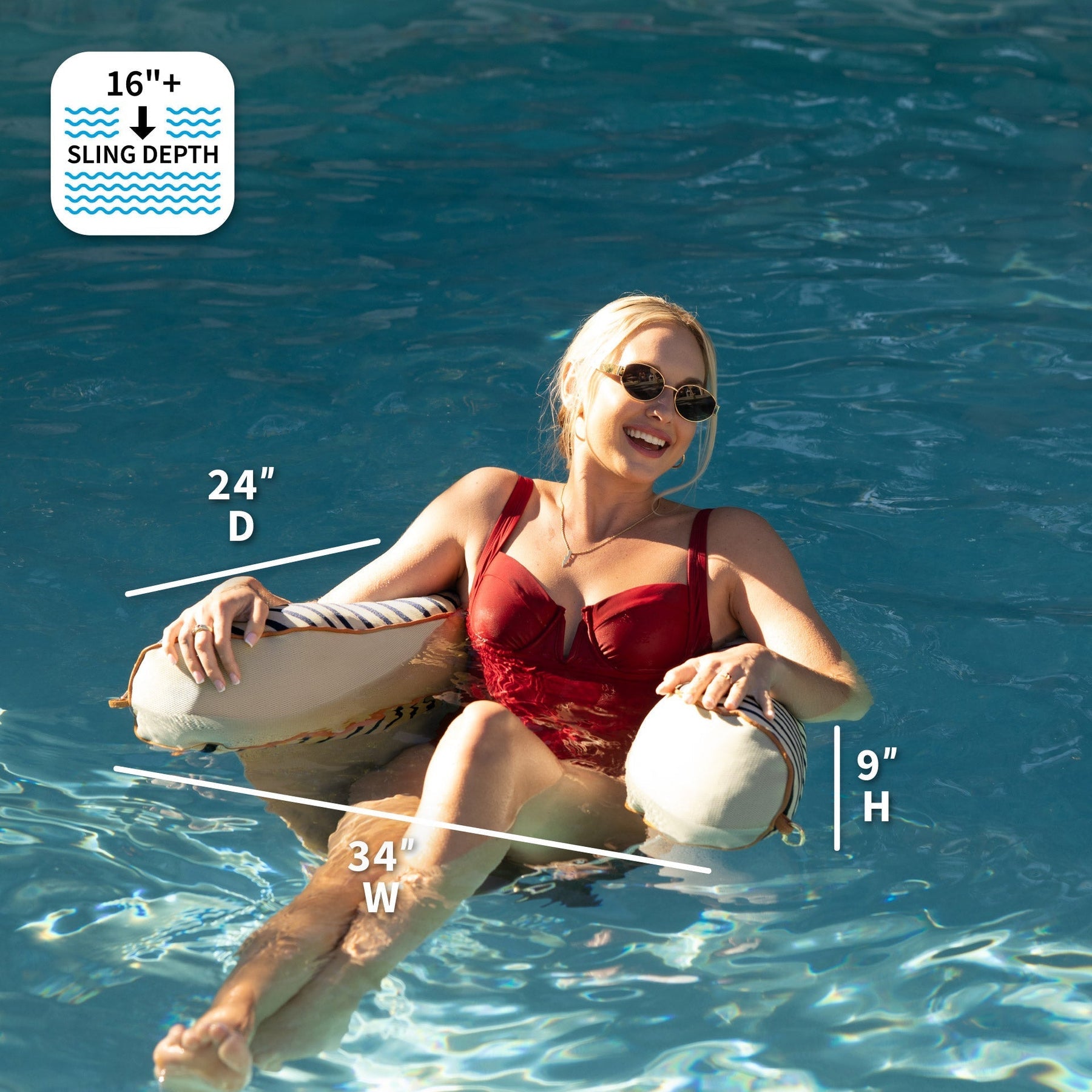 Lux Bali Sling - Pool Float