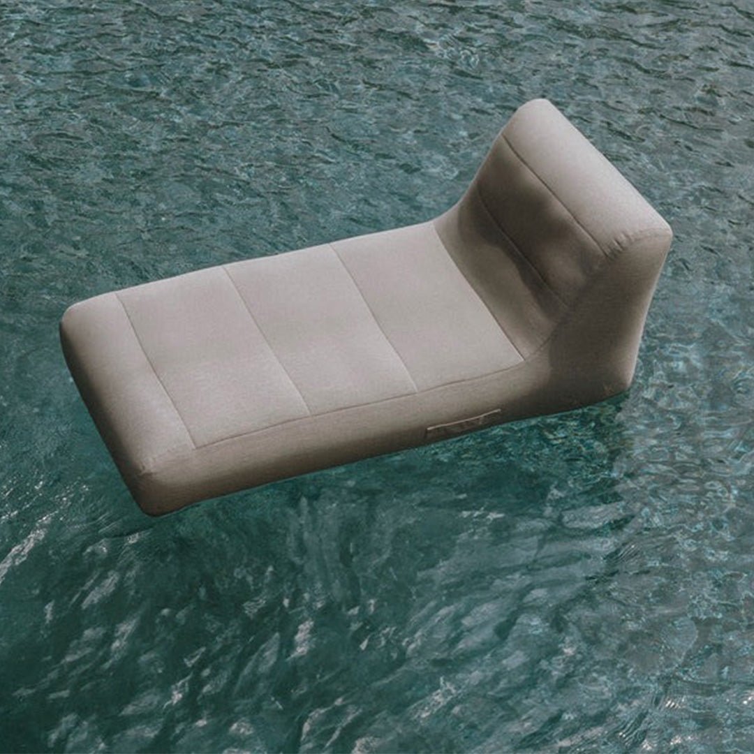 Pool Chaise, Pewter - Pool & Patio Lounger