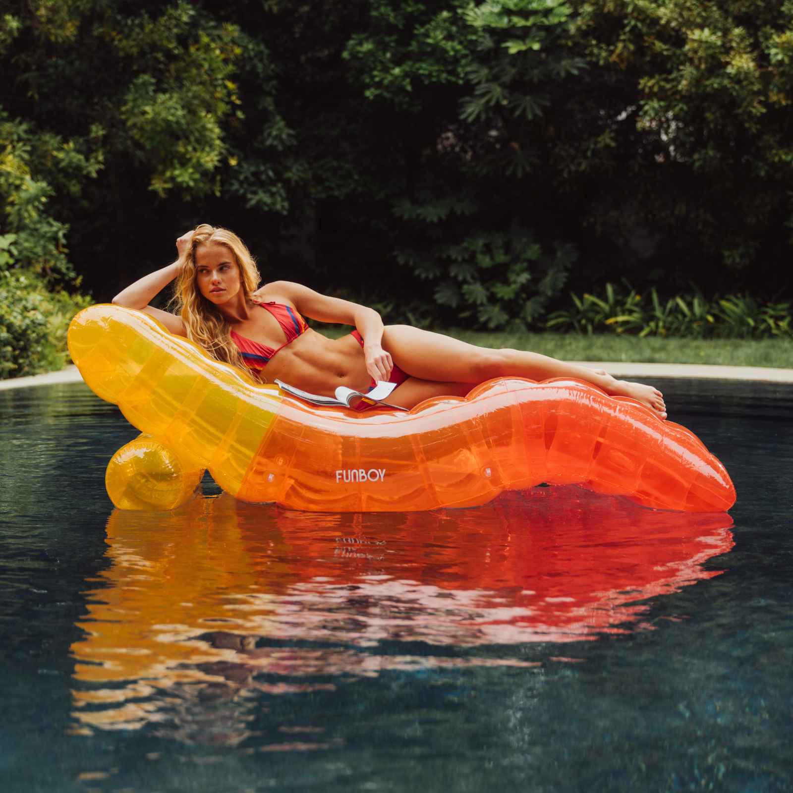Rainbow Chaise Lounger
