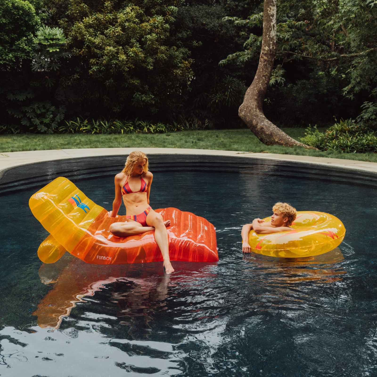 Rainbow Chaise Lounger